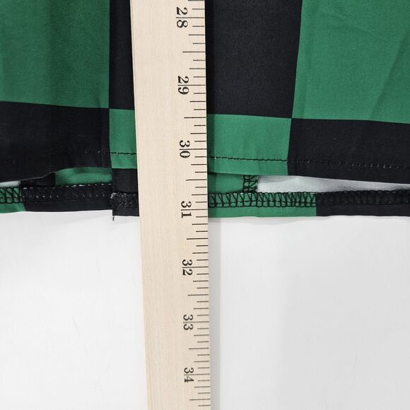 Steady Hands Shirt Mens XL Checkered Short Sleeve Button Up Anime Graphic Casual - Picture 6 of 10